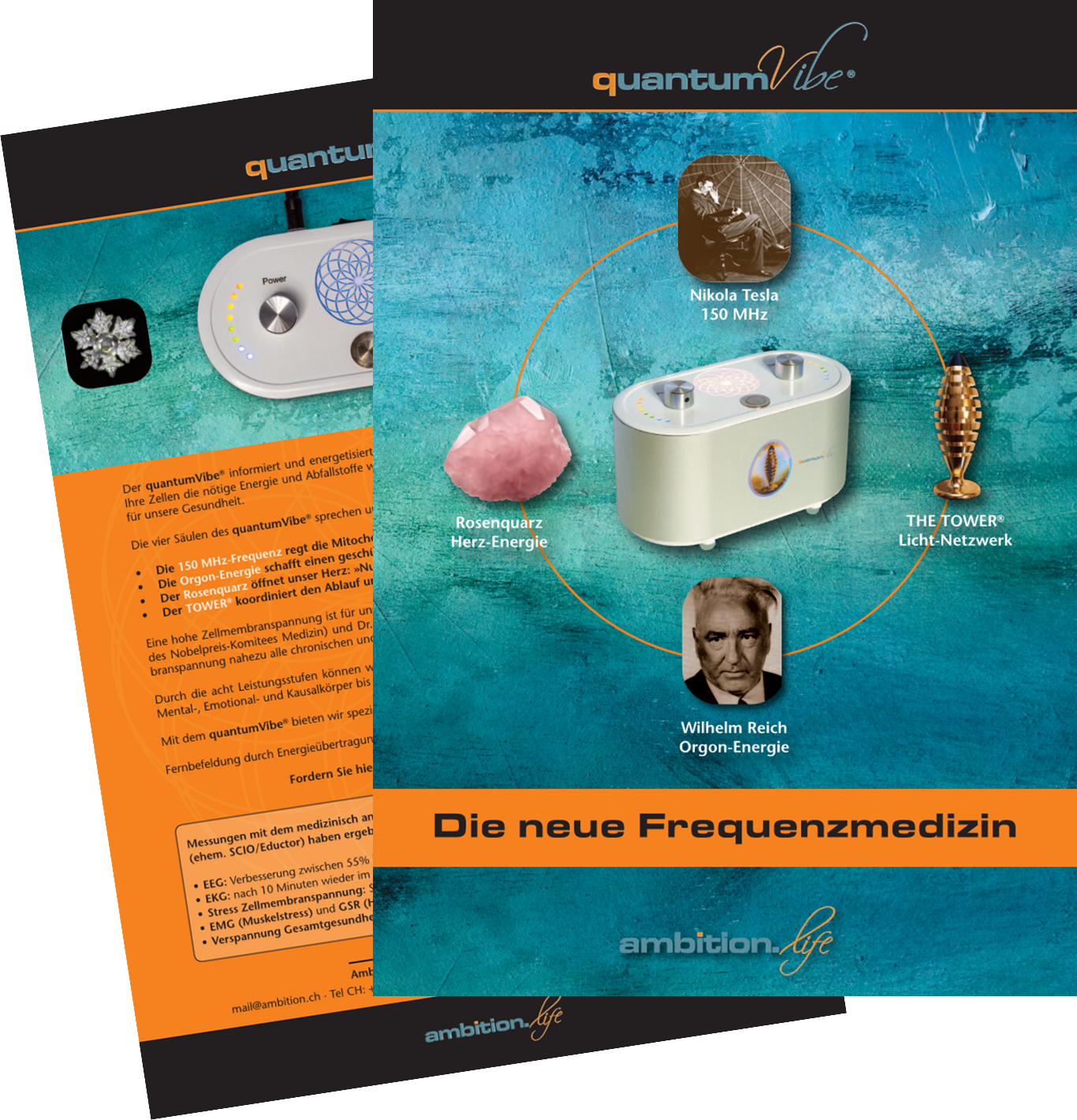 Flyer zum quantumVibe® - Beschreibung
