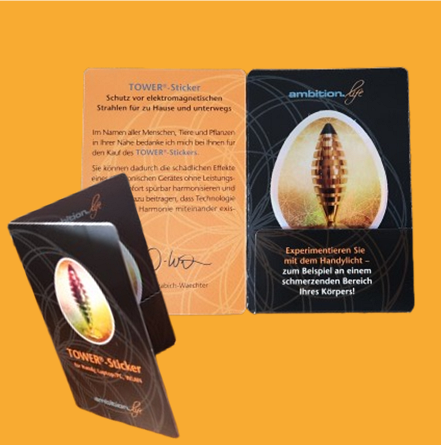 TOWER® Sticker Handystrahlenschutz