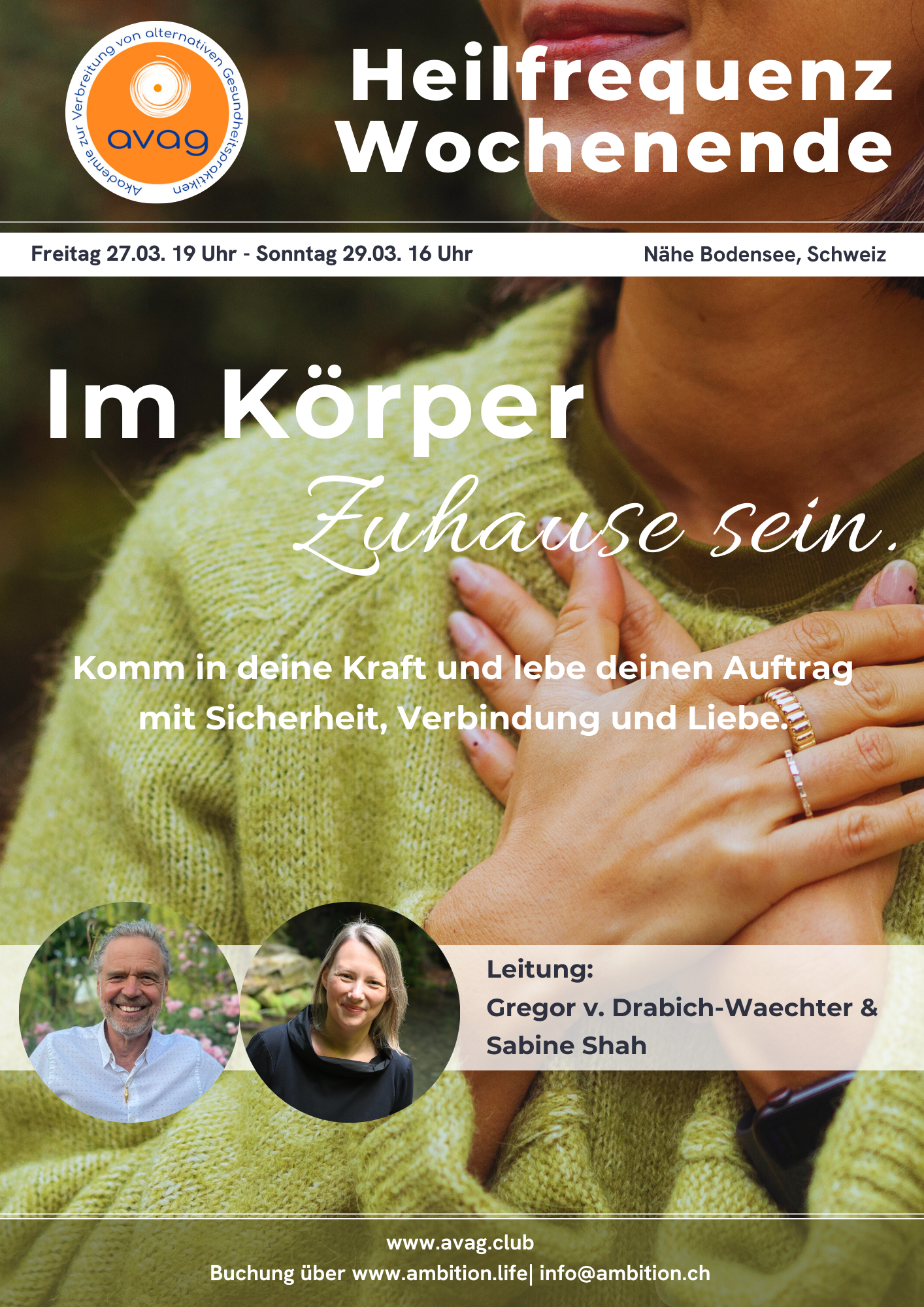 AVAG Heilfrequenz Wochenende