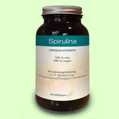 Spirulina ist eine stark basische Proteinquelle. Online kaufen!