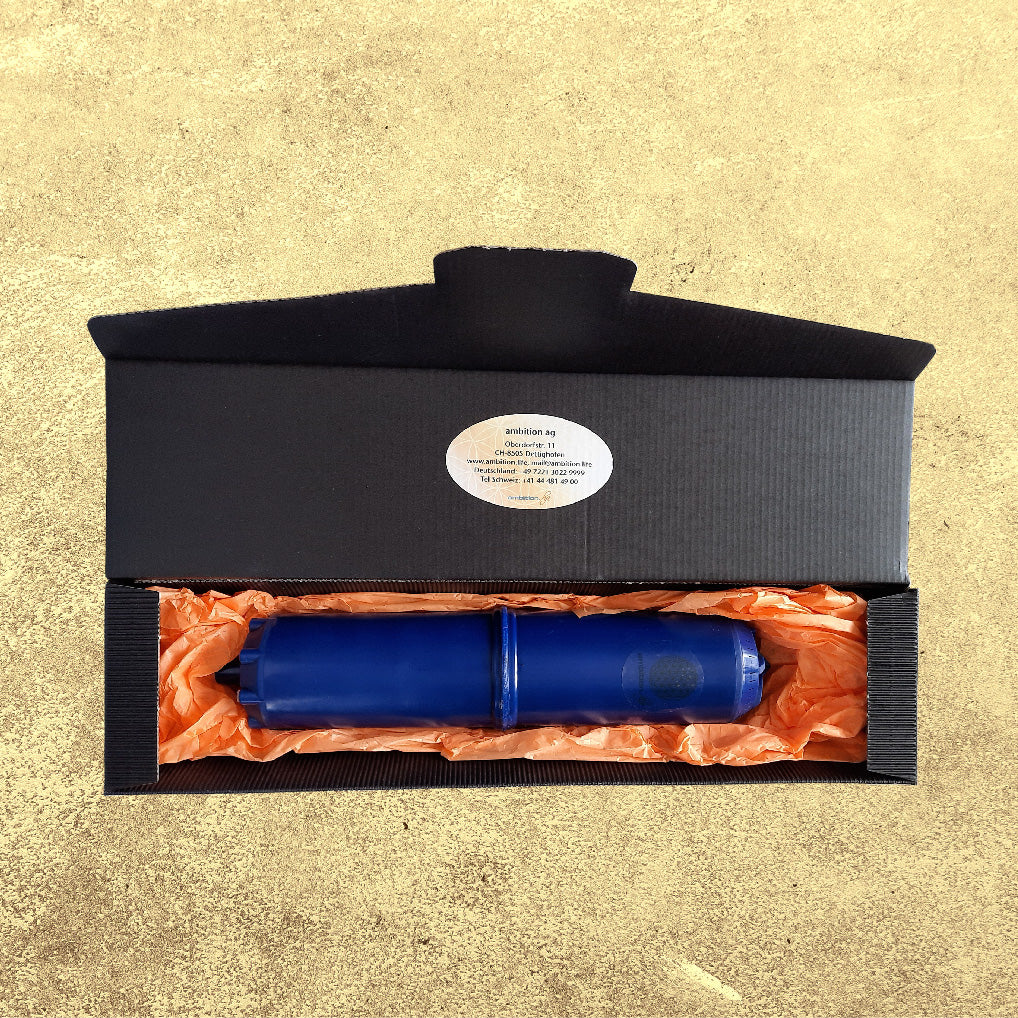 Ersatzkartusche Wasserfilter harmonei® für ein von Schadstoffen gereinigtes Trinkwasser für Zuhause.